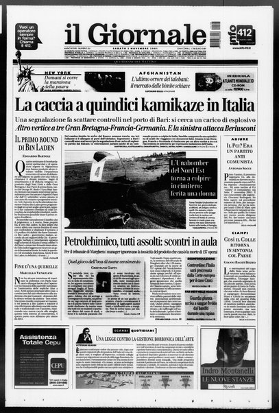 Il giornale : quotidiano del mattino